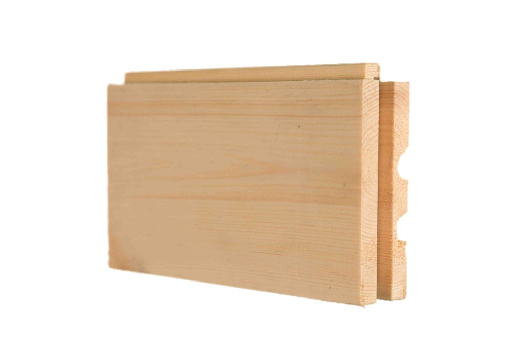 28x120 Lattialauta Oksamänty Viistetty 8-12 % päätypontattu