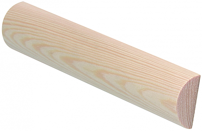 Pyörölista Mänty 22x44x3600 mm Puolipyöreä