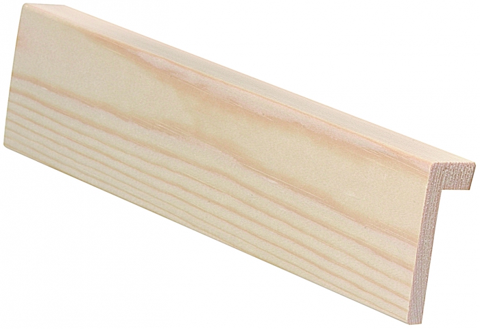 Reunalista Mänty 21x58/13x3600 mm Puuvalmis