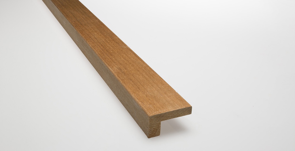 Reunalista Lämpökäsitelty Haapa 24x42/15x2400 mm