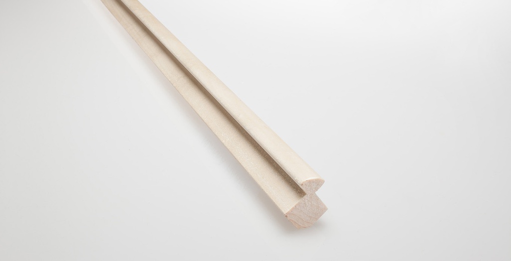 27x27 Sisänurkkalista Haapa L=3,0m