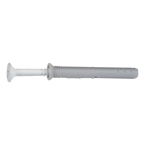 Naulatulppa 5x40 mm Valkoinen 200 kpl/ltk