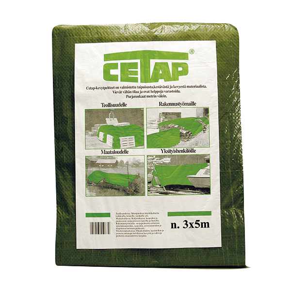 Kevytpeite 3x5 m 80g/m²