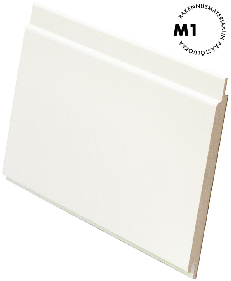 MDF-Paneeli 10x150x2780 mm STP Valkoinen (1,90m2/pkt, 5kpl/pkt)