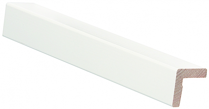 Reunalista Mänty 28x28/23x3000 mm Valkoinen