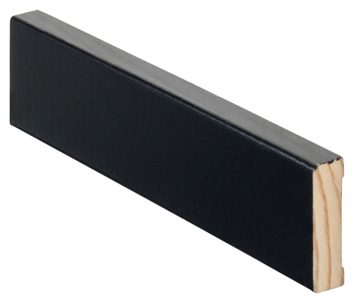 12x70 Peitelista Mänty Peittävä Musta l=3,3m