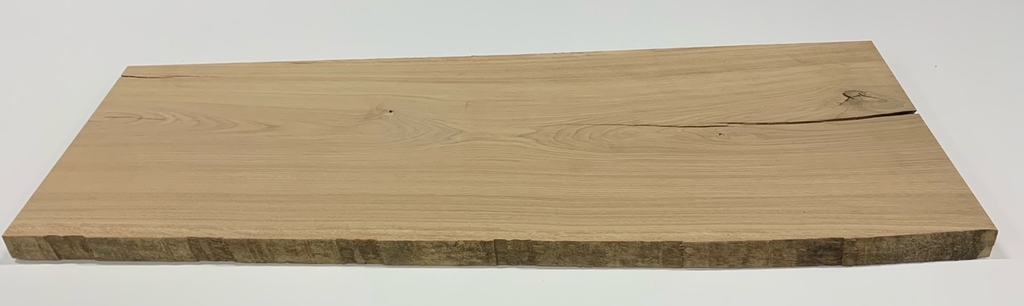 Tuppilankku Tammi 43mm A/B Höylätty Kanttaamaton Puusepänkuiva L=3m, leveys n. 400mm
