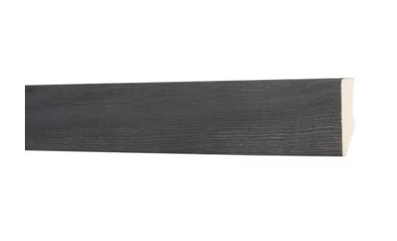 Jalkalista Mänty 12x42x3200 mm Hiili