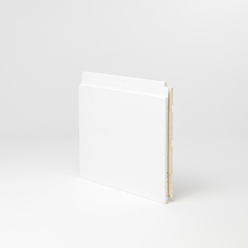 Kuusipaneeli 15x176x2350 mm Struktuuri Puhdas Valkoinen (1,89 m2/pkt, 5kpl/pkt)