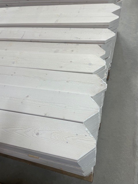 Aitalauta 20x120x1190 mm Valkoinen