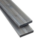 Terassilauta Kestopuu Harmaa 28x145 mm Aaltoura