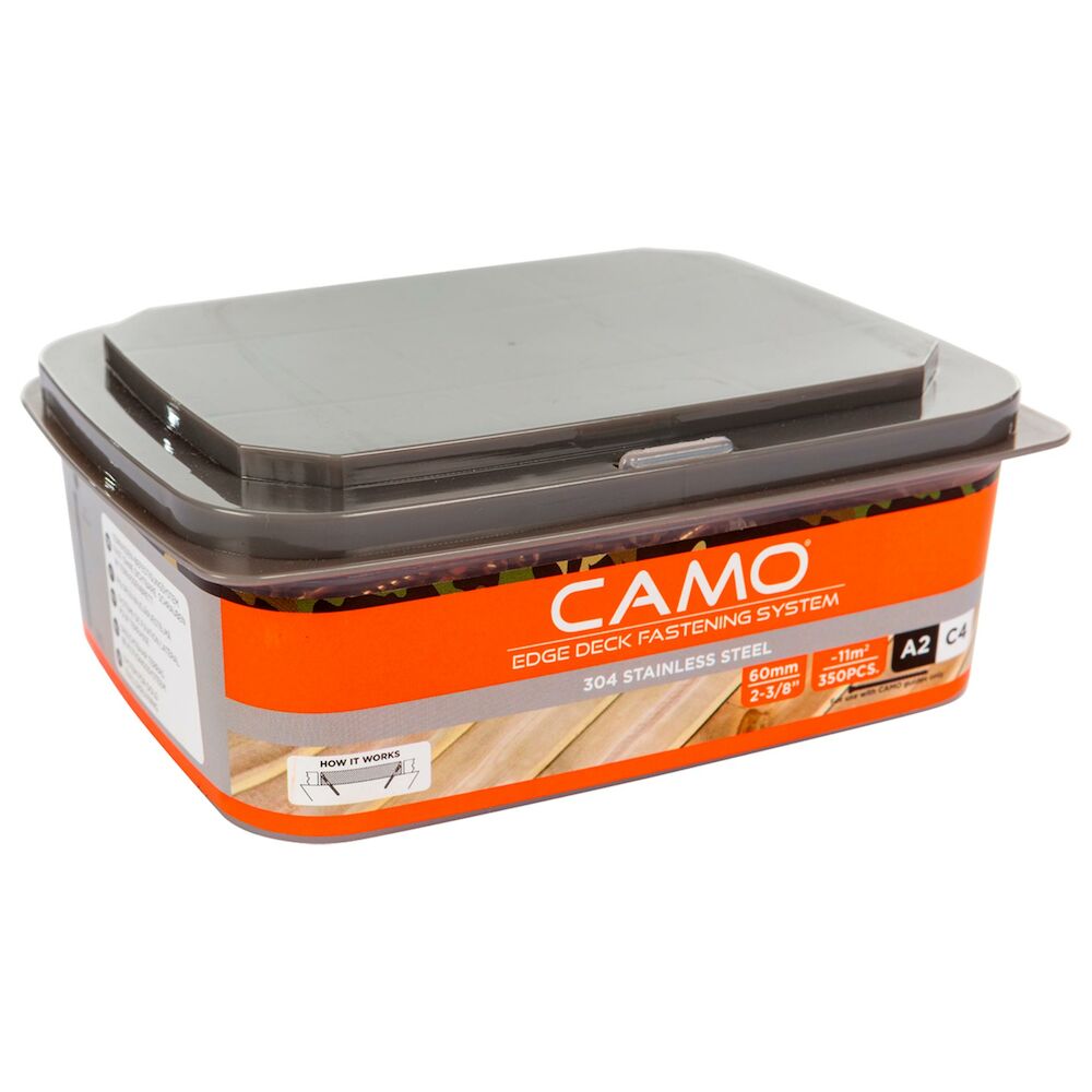 Terassiruuvi Camo 60x4,2 mm RST A2 350 kpl