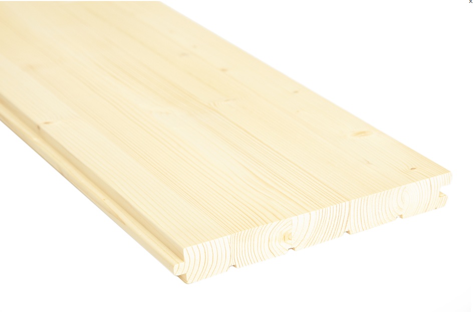 28x220 Lattialauta Wicco Rustiikki HLL PP 5-ply kuusi 10-12% L=2,66m (1,13m2/pkt, 2kpl/pkt)