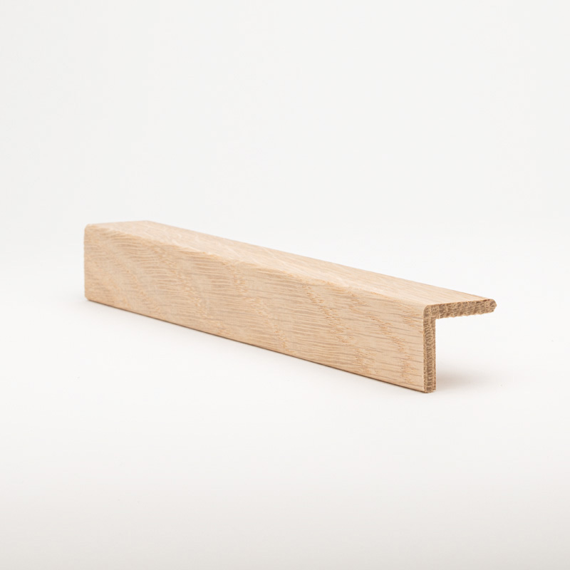 Reunalista Tammi 25x25/19 mm Lakattu