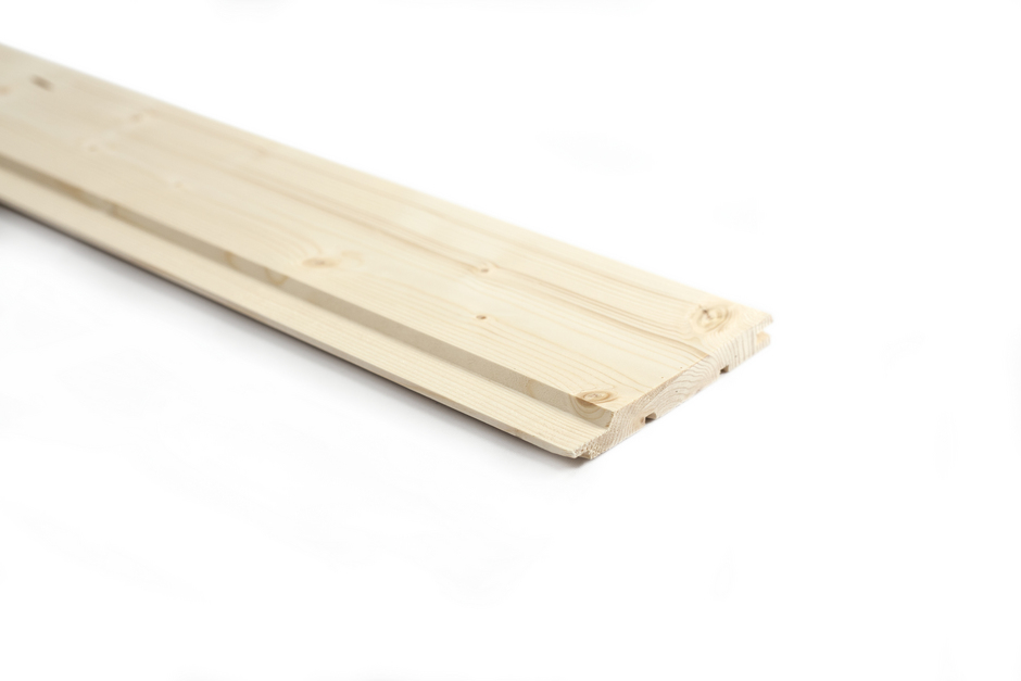 Kuusipaneeli 14x120x2970 mm STV (2,61m2/pkt, 8kpl/pkt)