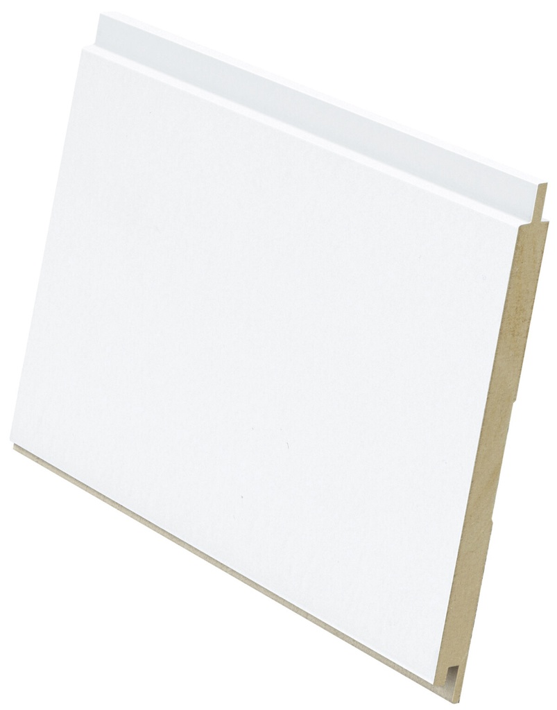 MDF-Paneeli 10x160x2080 mm STS Puhdas Valkoinen (1,54m2/pkt, 5kpl/pkt)