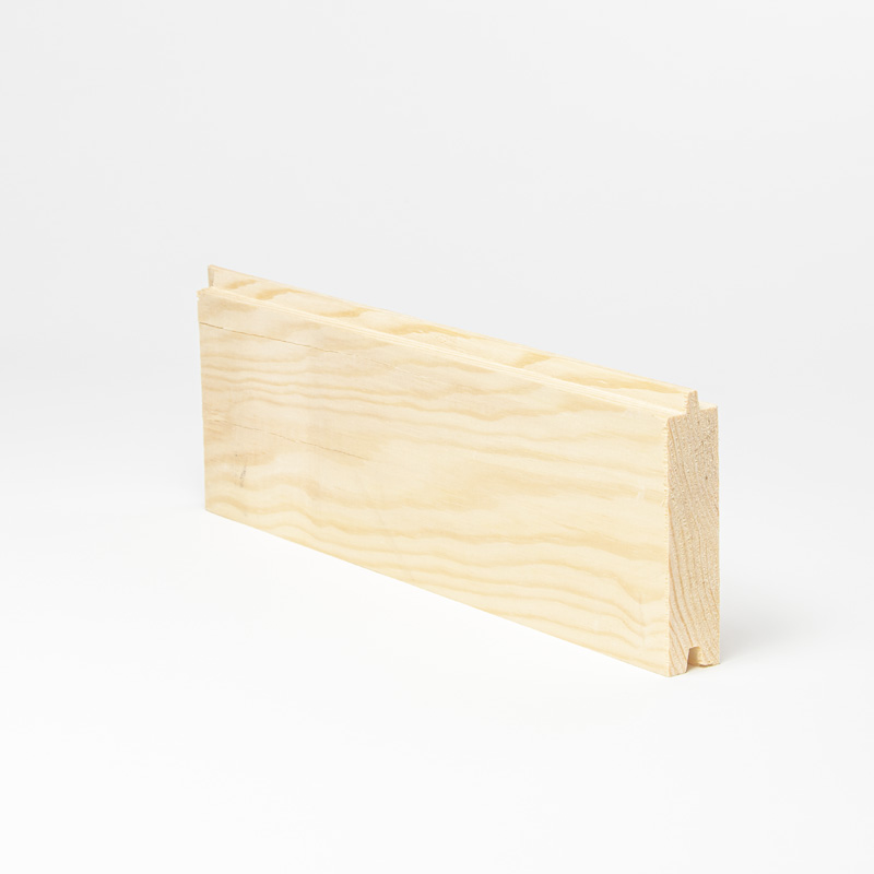 Kuusi 23x95 mm Raakapontti Täyssärmäinen ERÄ (576m/49m²)