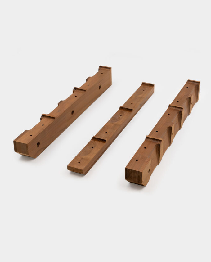 Laudetuki Lämpökäsitelty Haapa 43x200 mm Lankkulauteelle