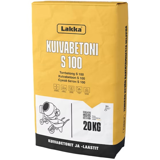 Kuivabetoni Lakka S 100 20kg