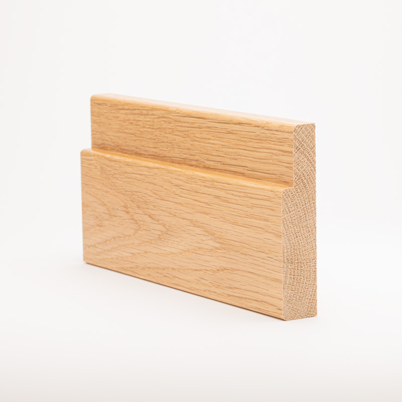 Kynnys Tammi 20x92/29x1850 mm Lakattu Huullettu