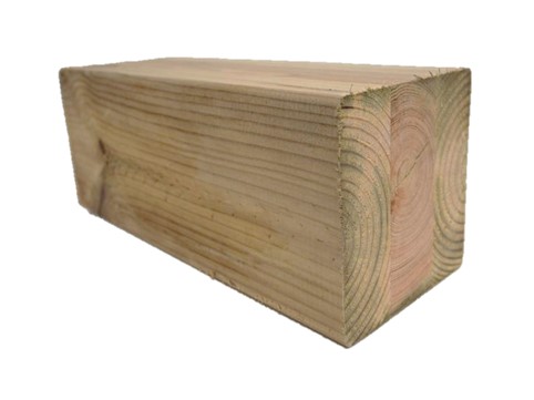 Kestopuu Vihreä 70x70x3000 mm Liimapuutolppa AB-Luokka