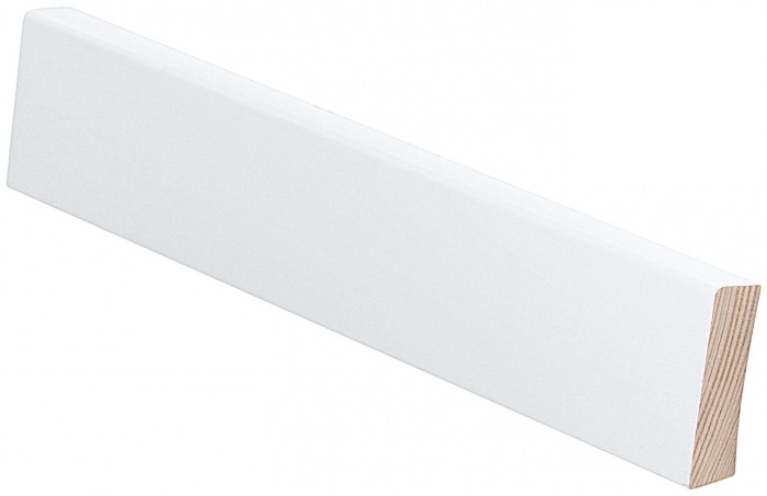 Peitelista Mänty 12x42x3600 mm Puhdas Valkoinen