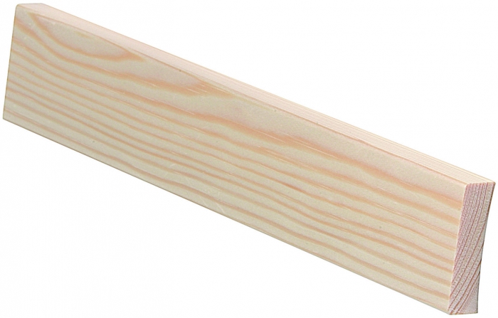 12x42 Peitelista Mänty Lakattu l=2,2m