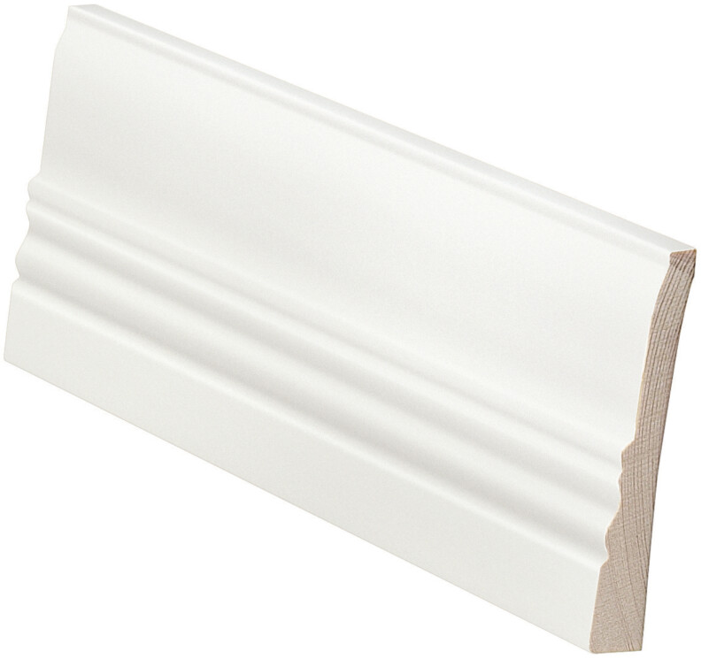 Peitelista Mänty 16x95x3600 Koriste Valkoinen