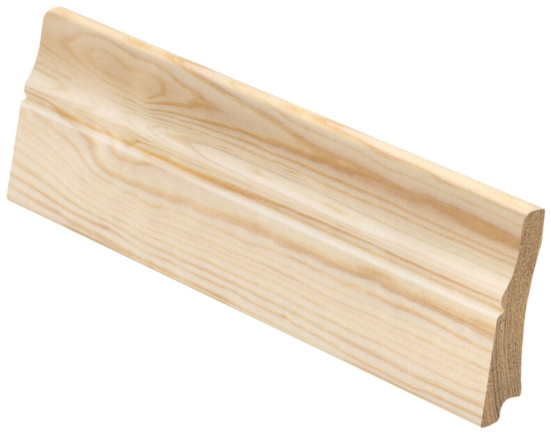 Jalkalista Mänty 16x70x3600 mm Koriste Puuvalmis