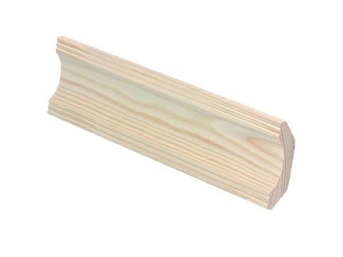 Kattolista Mänty 16x63x3600 mm Koriste Puuvalmis