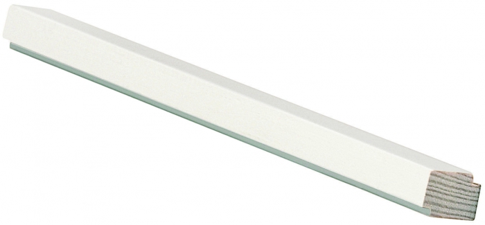 Varjolista Mänty 16x24x3600 mm Valkoinen