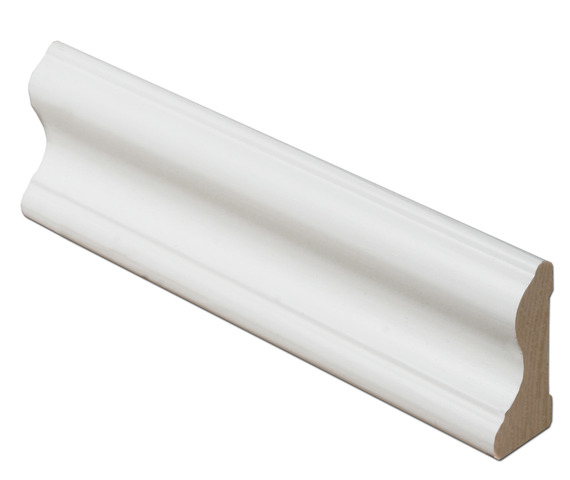 Kattolista Mänty 21x42x3300 mm Koriste Valkoinen