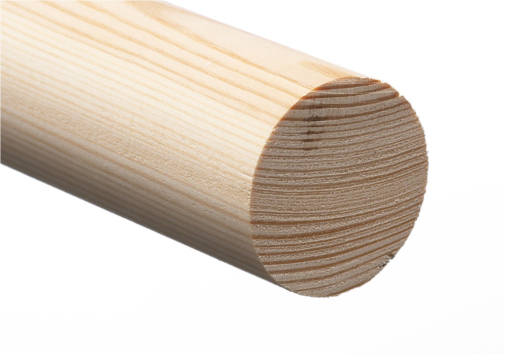 Pyörölista Mänty 44 mm (2400 mm) Kaidepuu