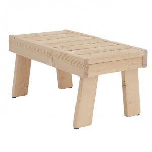 Saunapenkki Haapa 690x390x340 mm