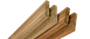 Terassilauta Kestopuu Ruskea 28x120 mm Uritettu