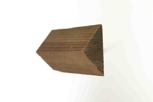 Kestopuu Vihreä 50x50 mm Kolmiorima AB-Luokka