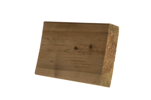 Terassilauta Kestopuu Vihreä 33x145 mm Sileä