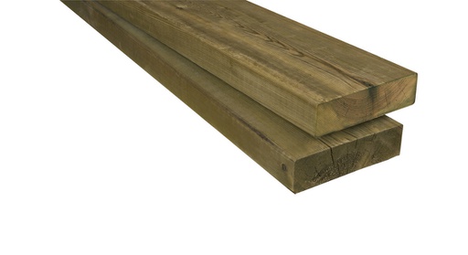 Kestopuu Vihreä 48x198 mm A-Luokka