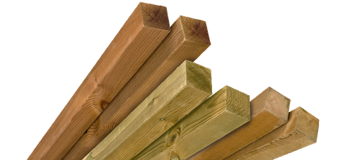 48x48 Mitallistettu Kestopuu Ruskea A-Luokka