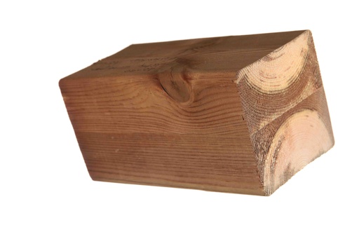 Kestopuu Ruskea  90x90x3000 mm Liimapuutolppa AB-Luokka