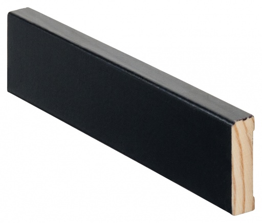 [2013YPE22] Peitelista Mänty 12x42x2200 mm Musta