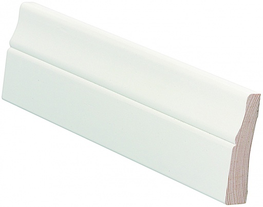 [2015APE24] Peitelista Mänty 16x70x2400 mm Koriste Valkoinen