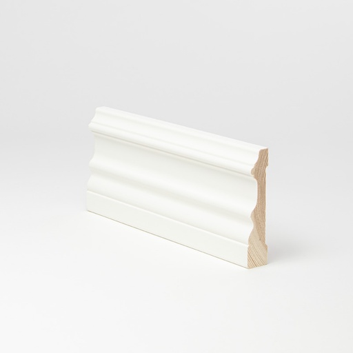 Peitelista Mänty 21x95x4400 mm Koriste Valkoinen