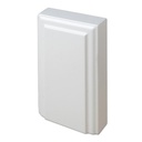 75x125 Alakulmapala MDF Valkoinen (2kpl)