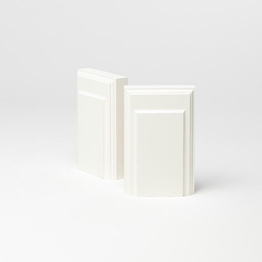 Alakulmapala Mänty 75x115 mm Valkoinen (2kpl/pkt)