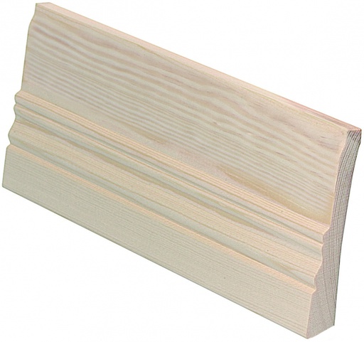 [1027PPE36] Jalkalista Mänty 16x95x3600 mm Koriste Puuvalmis