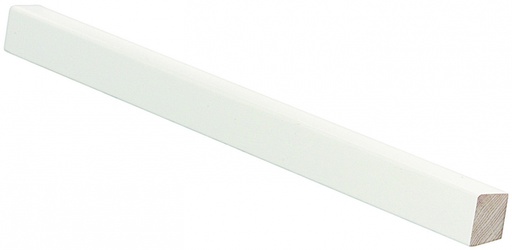 11x16 Mattolista Mänty Valkoinen l=3,6m