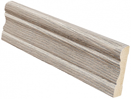 Jalkalista MDF 12x58x2440 mm Koriste Valkotammi