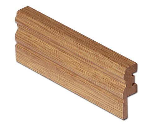 [383-00] Jalkalista MDF 19x60x2750 mm Koriste Tammi