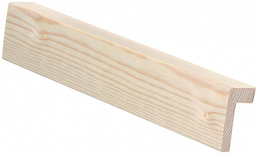 [4009PPE22] Reunalista Mänty 21x42/13x2200 mm Puuvalmis